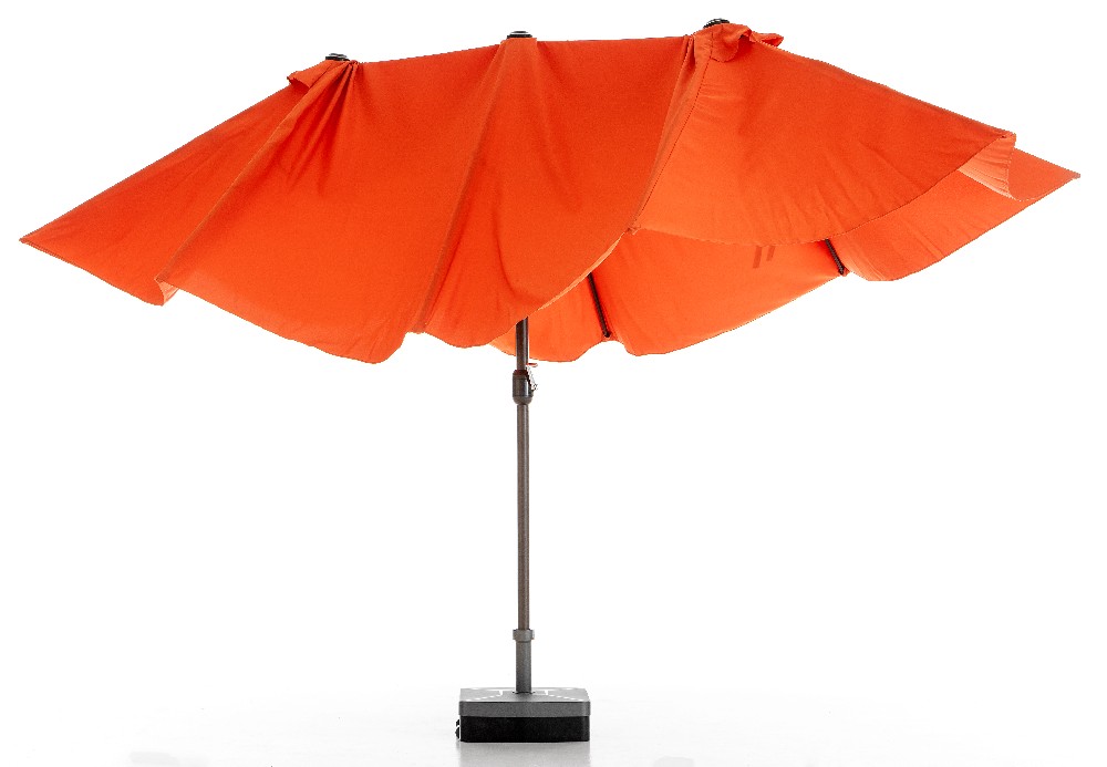 Solax Sunshine XXL-Oval-Sonnenschirm, Terra