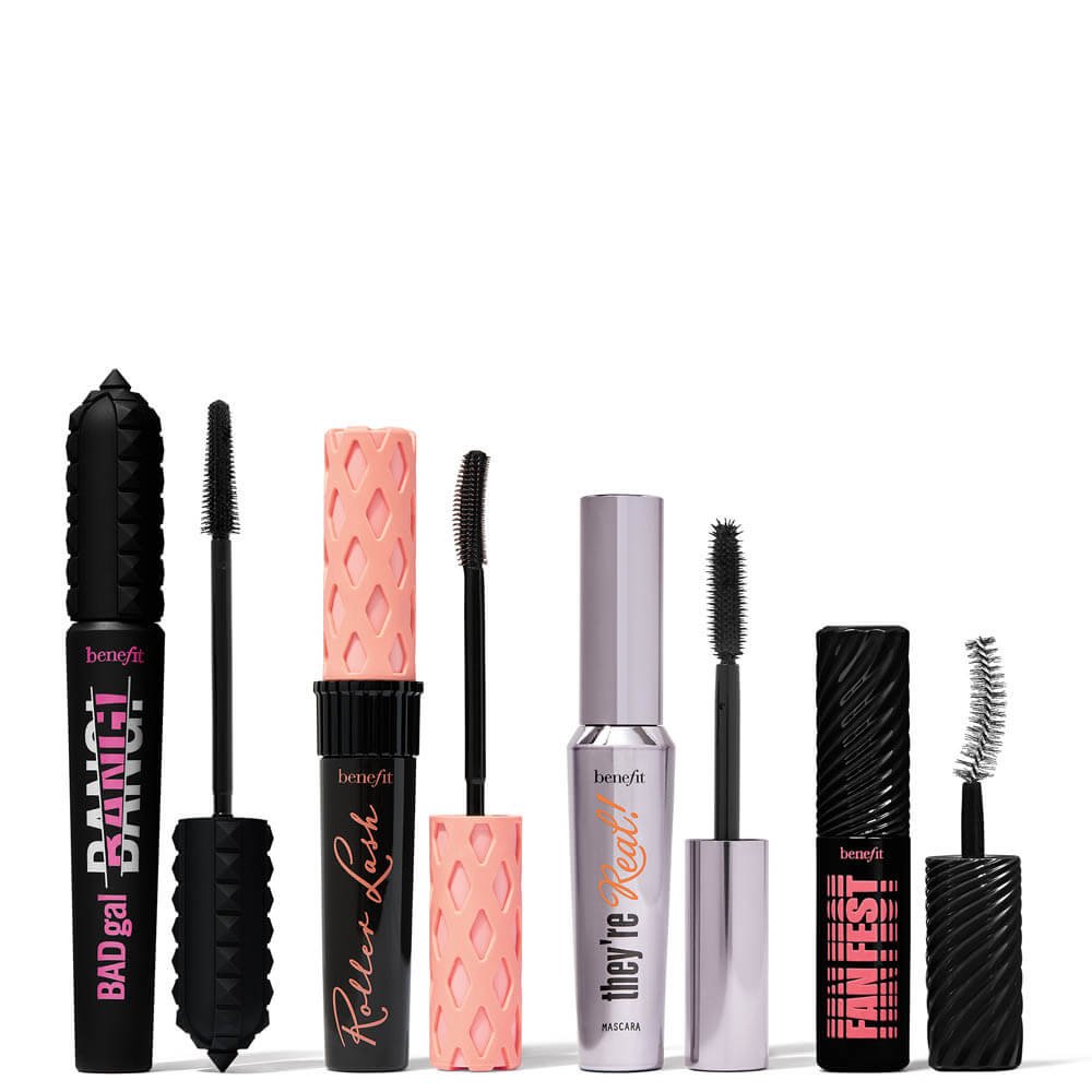Benefit Sets & Geschenke Nice List Lashes Mascara Set – Full-Size Bestseller Mascara Trio & Fan Fest Mini Mascara