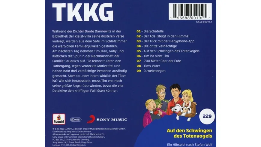 Folge 229: Auf den Schwingen des Totenvogels