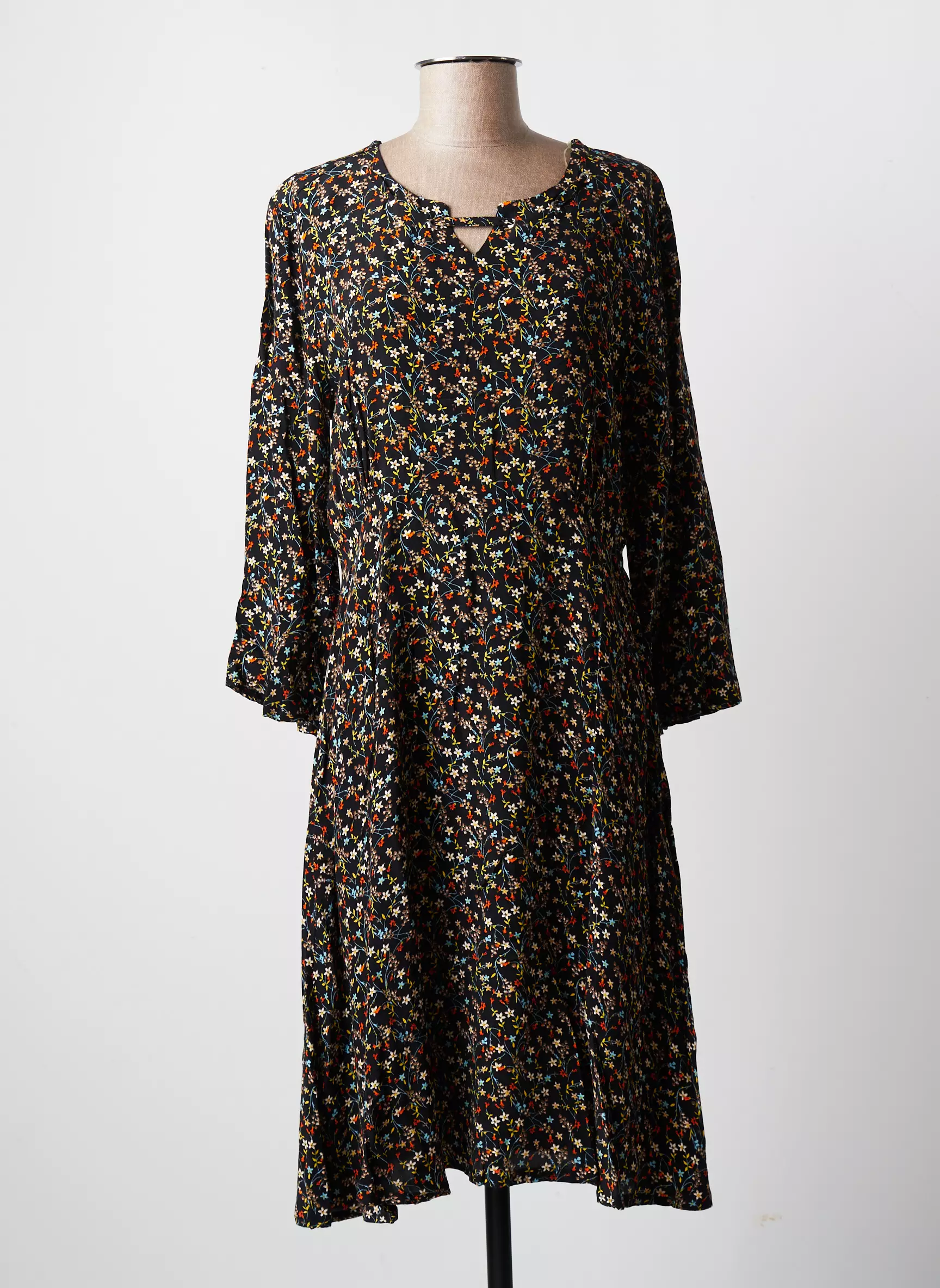 Christine Laure Robes Mi Longues Femme couleur noir