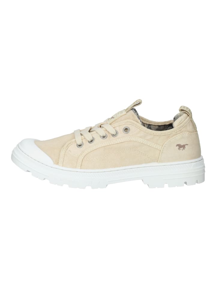 Mustang Halbschuhe in Ivory günstig kaufen
