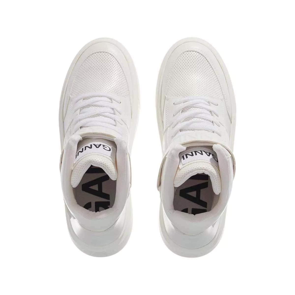 GANNI Sneaker weiss High-Top Sneaker
