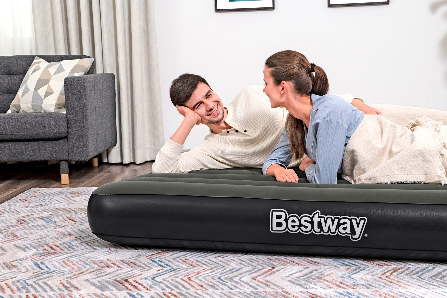 Bestway Luftbett Double 2 Personen Matratze Camping 191 x 137 x 25 cm