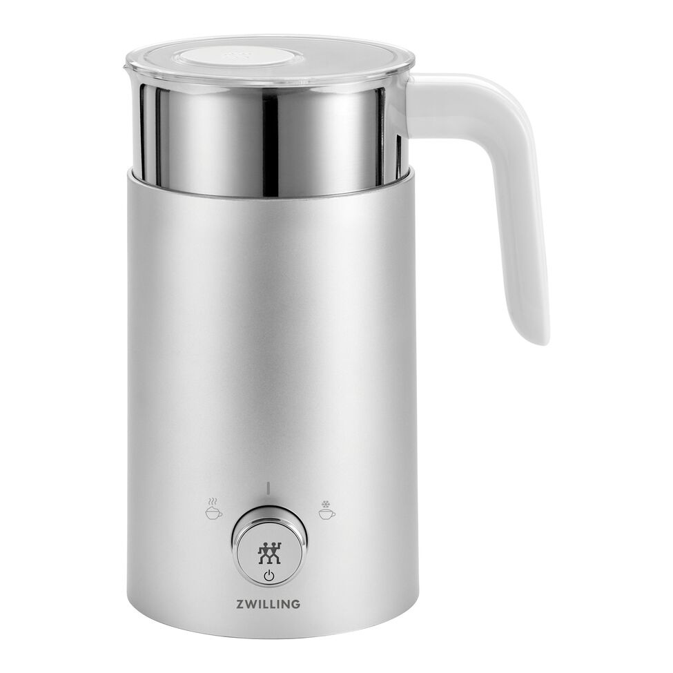 Milchaufschäumer, 400 ml, Silber