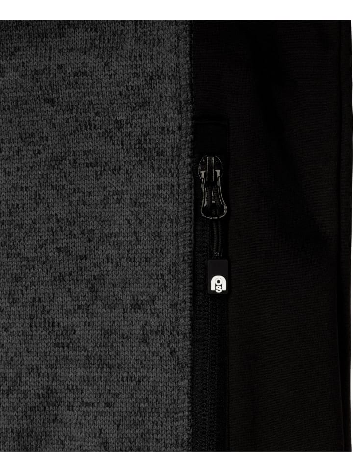 Normani Outdoor Sports Herren Strick-Fleeceweste Shamattawa in Anthrazit günstig kaufen
