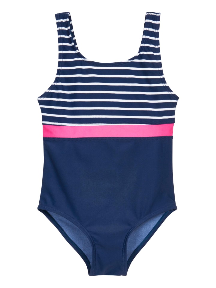 Playshoes UV-Schutz Badeanzug Ringel in Marine günstig kaufen