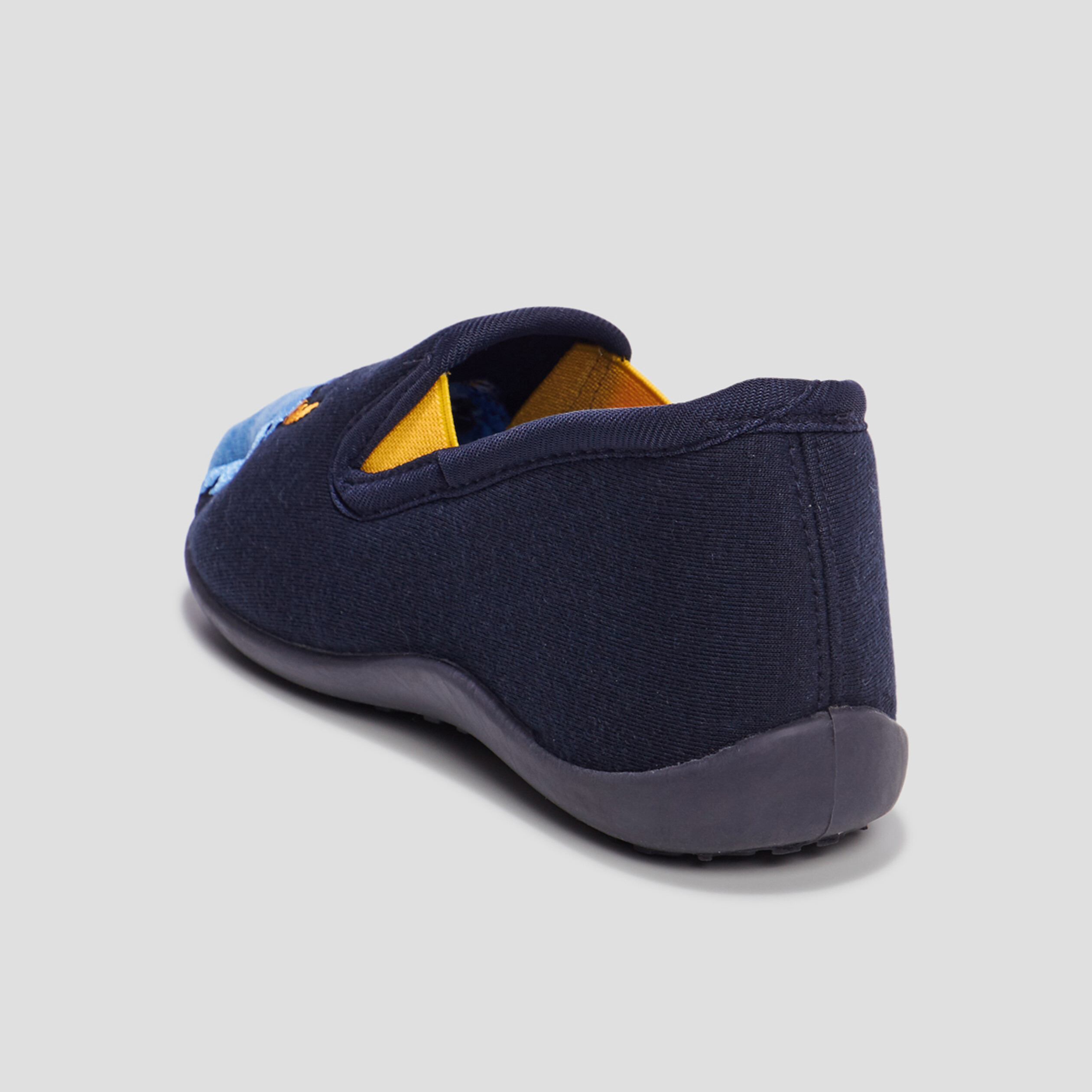 Chaussons sans gêne bleu garçon | La Halle