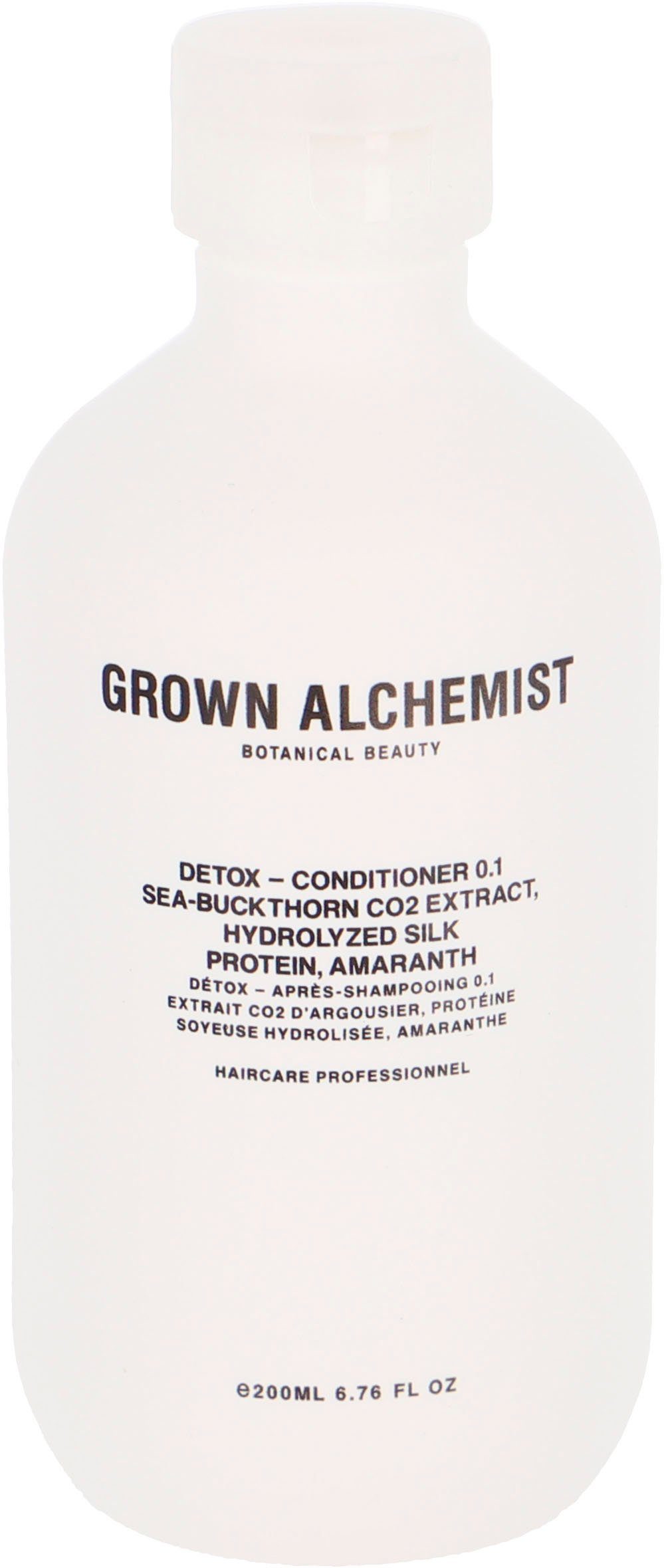 GROWN ALCHEMIST Haarspülung Detox - Conditioner 0.1, Sea-Buckthorn CO2 Extract, Hydrolyzed Silk Protein, Amaranth 500 ml