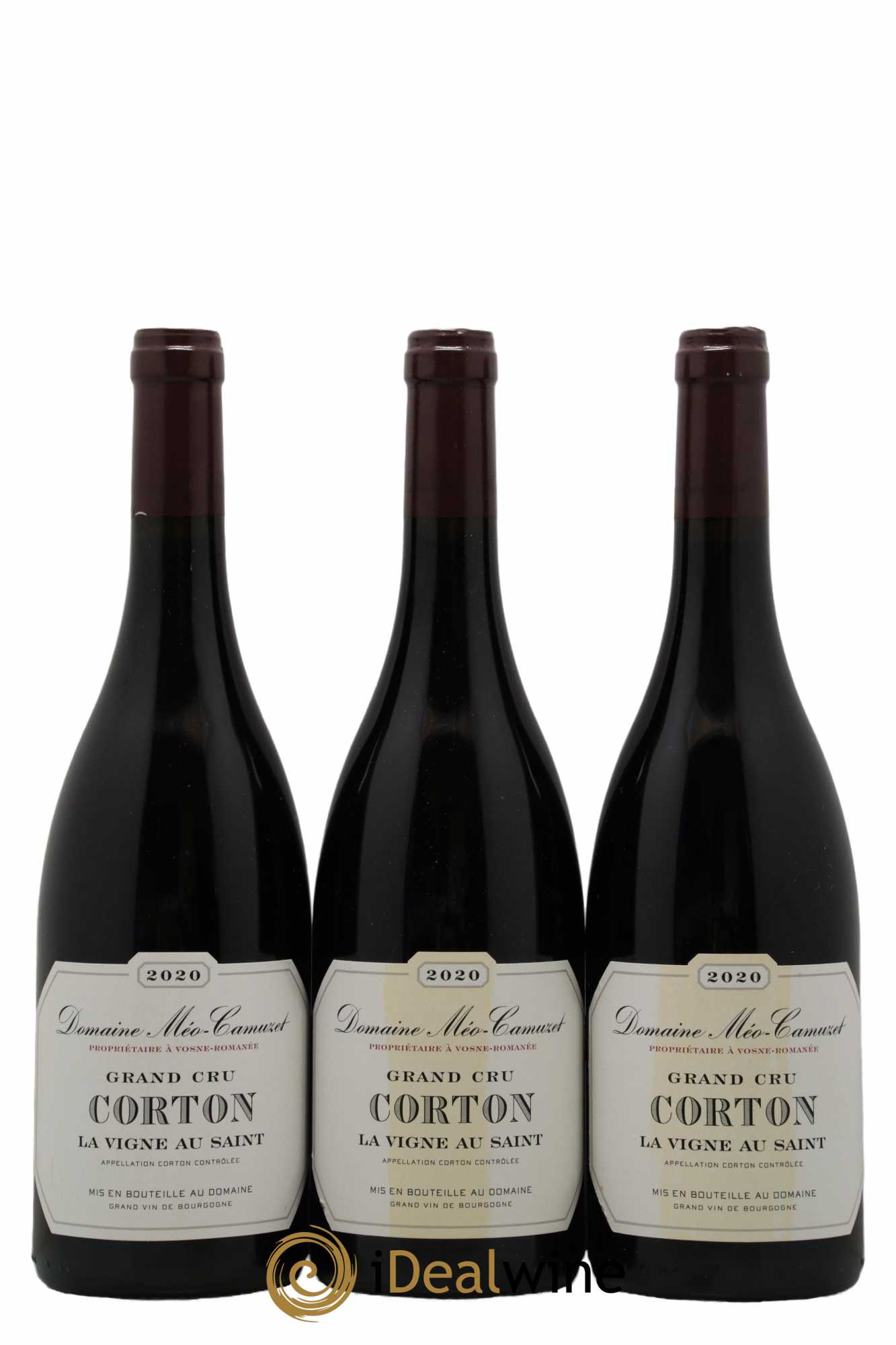 Corton Grand Cru La Vigne au Saint Méo-Camuzet (Domaine)  2020 - Lot de 3 Bouteilles
