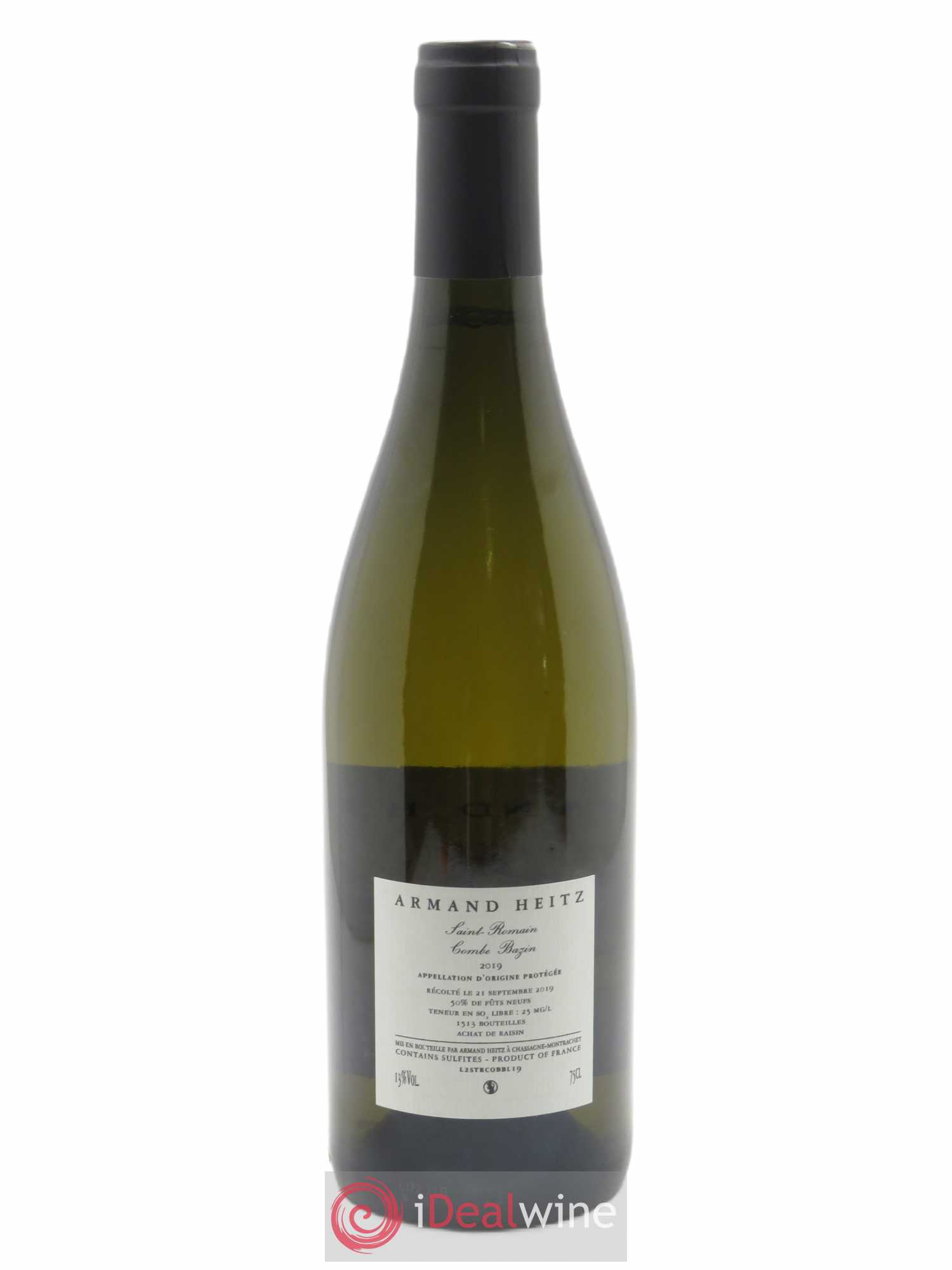 Saint-Romain Combe Bazin Armand Heitz  2019 - Lot de 1 Bouteille