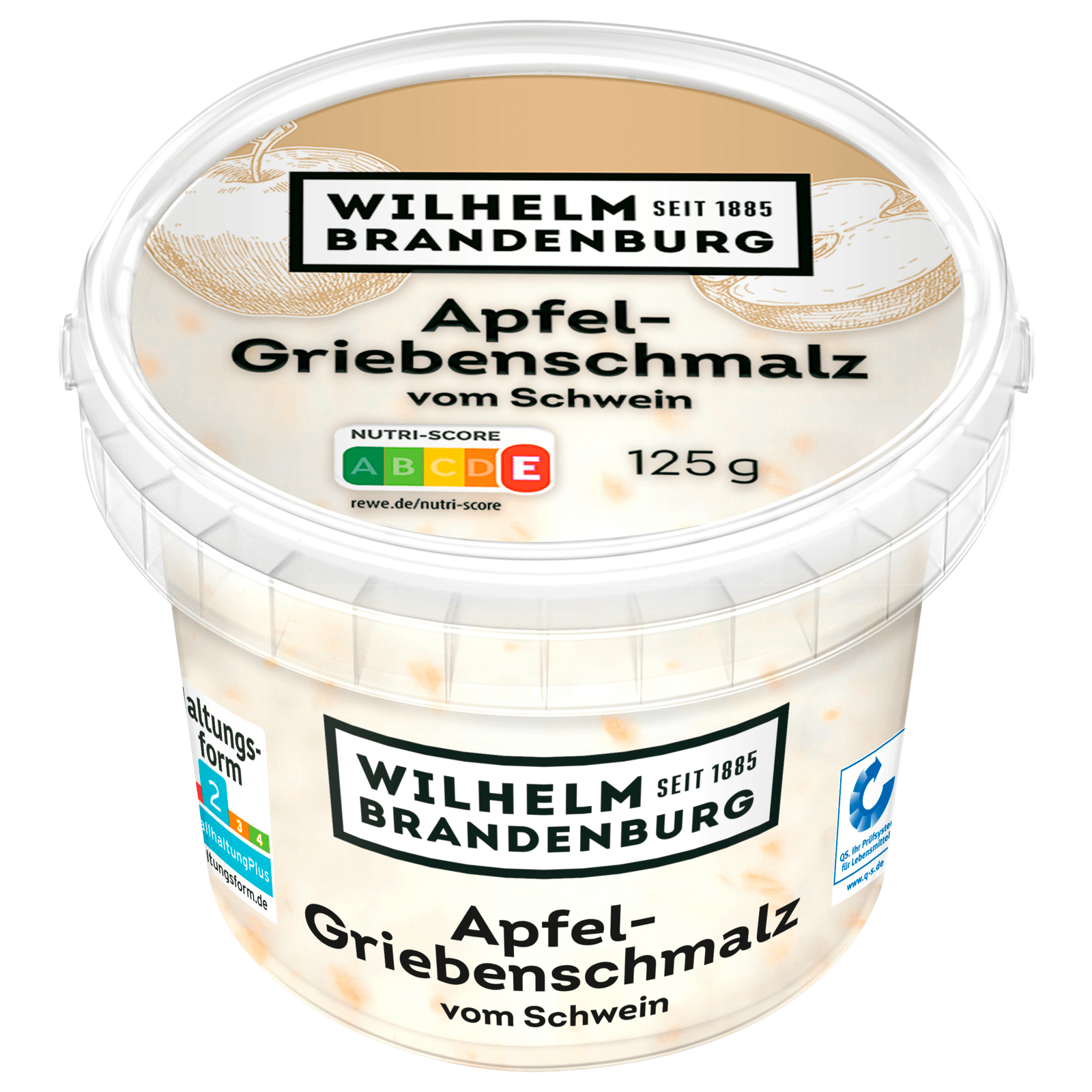 Wilhelm Brandenburg Apfel-Griebenschmalz 125g