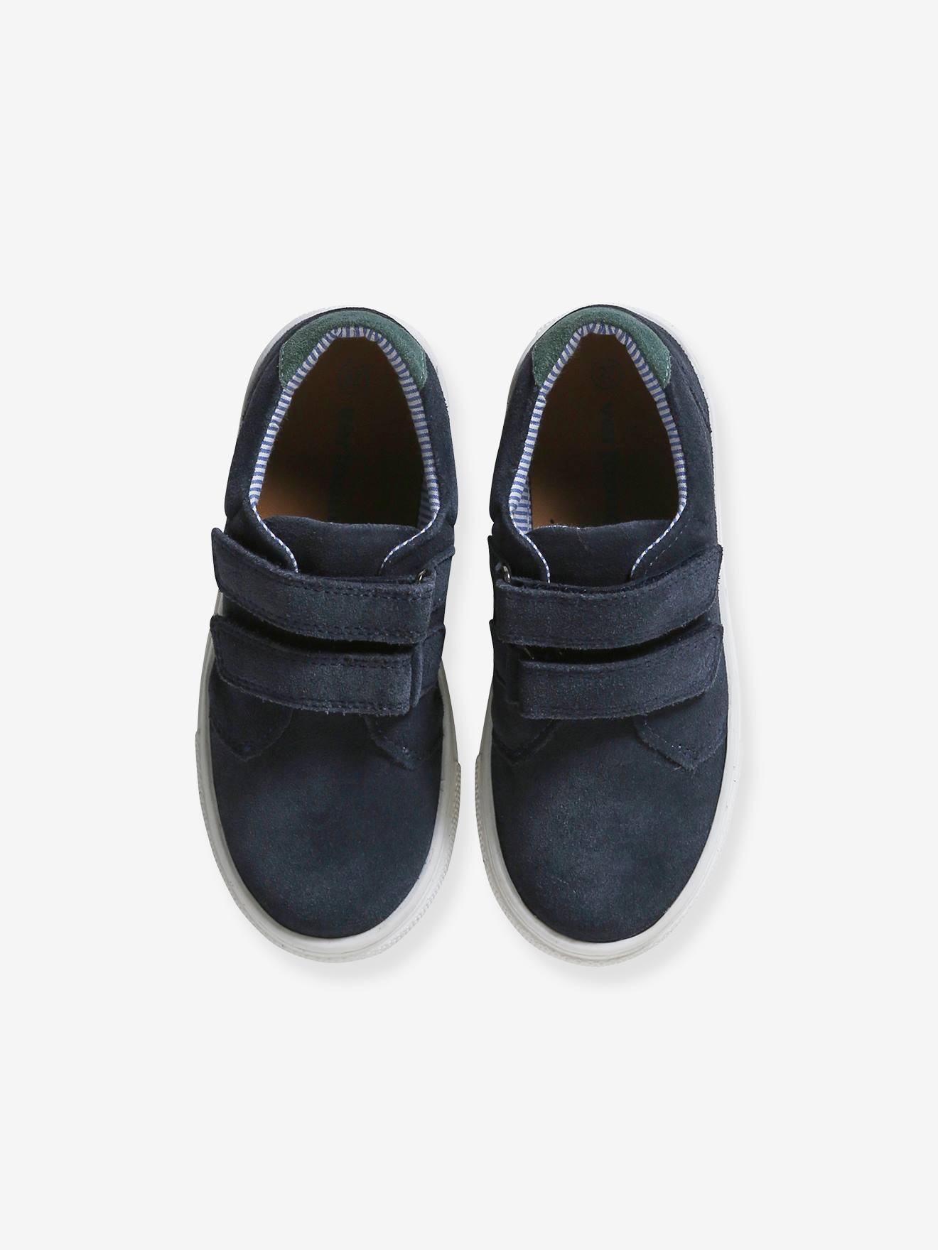 Vertbaudet Jungen Sneakers mit Klettverschluss - camelfarben