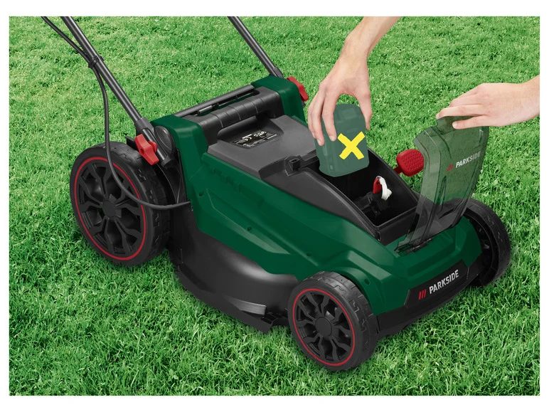 Cortador de grama sem fio PARKSIDE® PRMA 40-Li C1, 40 V