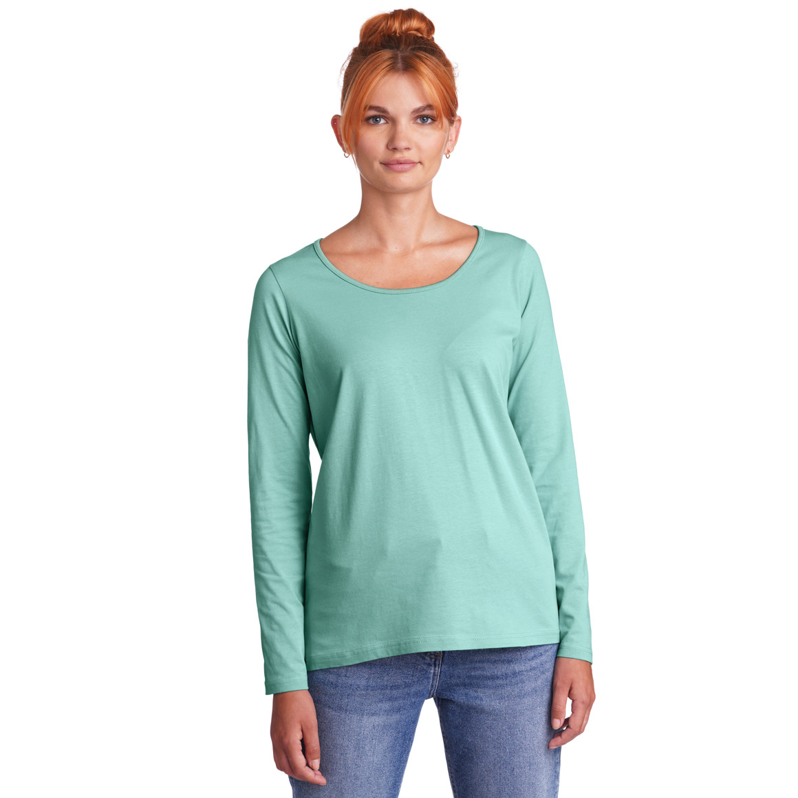 2 Damen Langarmshirts im Set