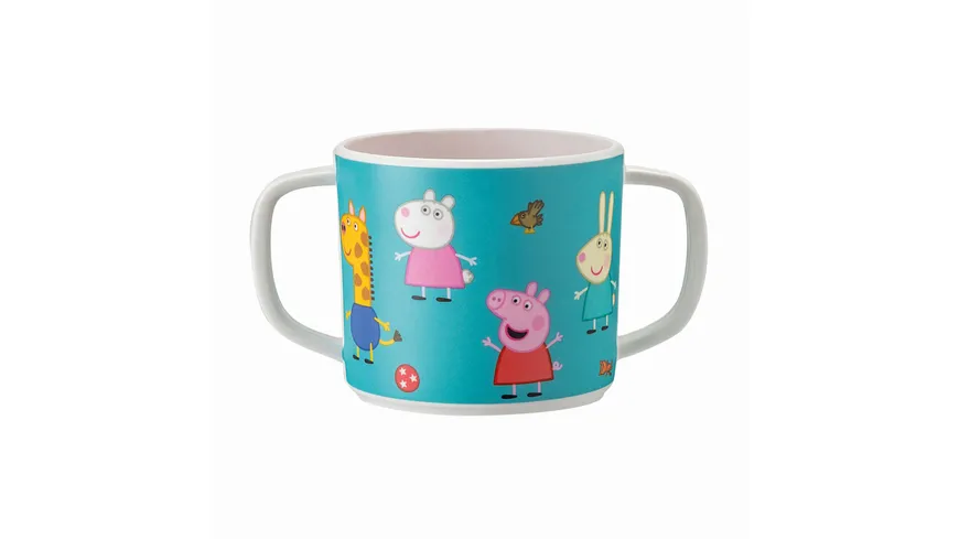 Fantasie4Kids Tasse mit 2 Henkeln Peppa Pig von PETIT JOUR
