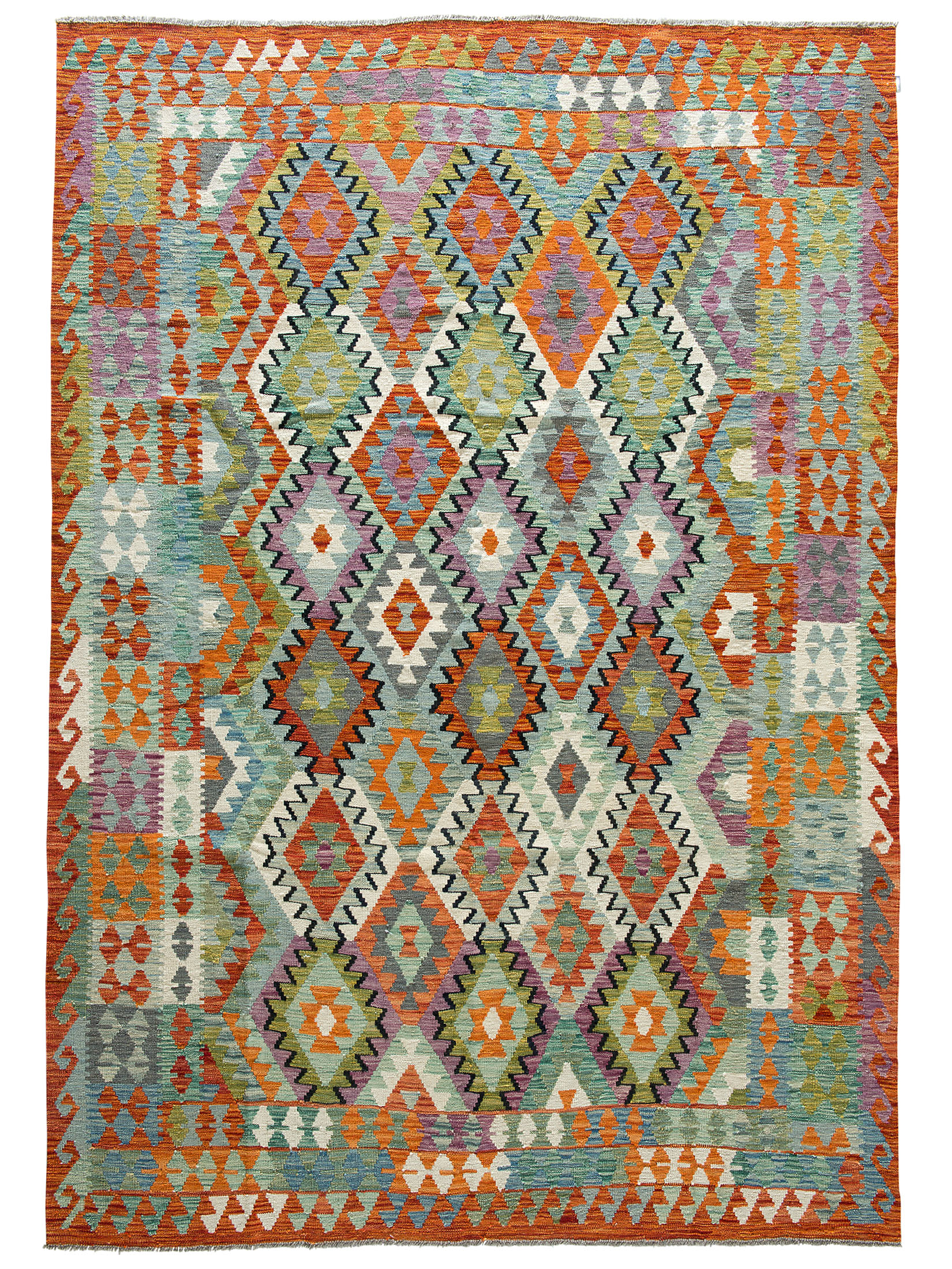 Afghan Kelim ca. 202 x 292 cm, Unikat / Einzelstück