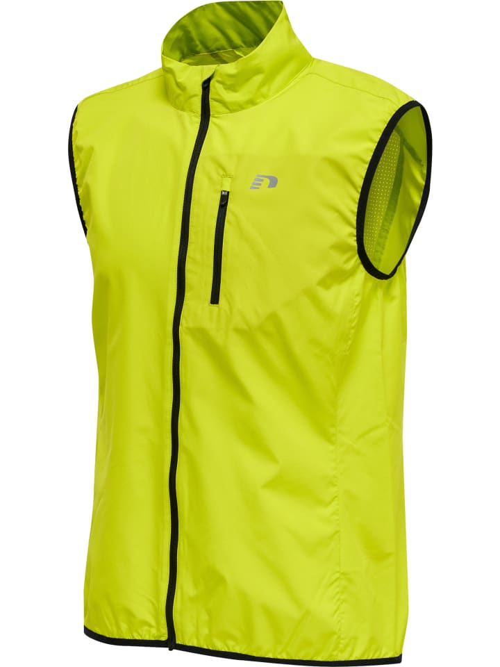 Newline Newline Reißverschluss Vest Reflektierend Logo Men's Core Herren in EVENING PRIMROSE günstig kaufen