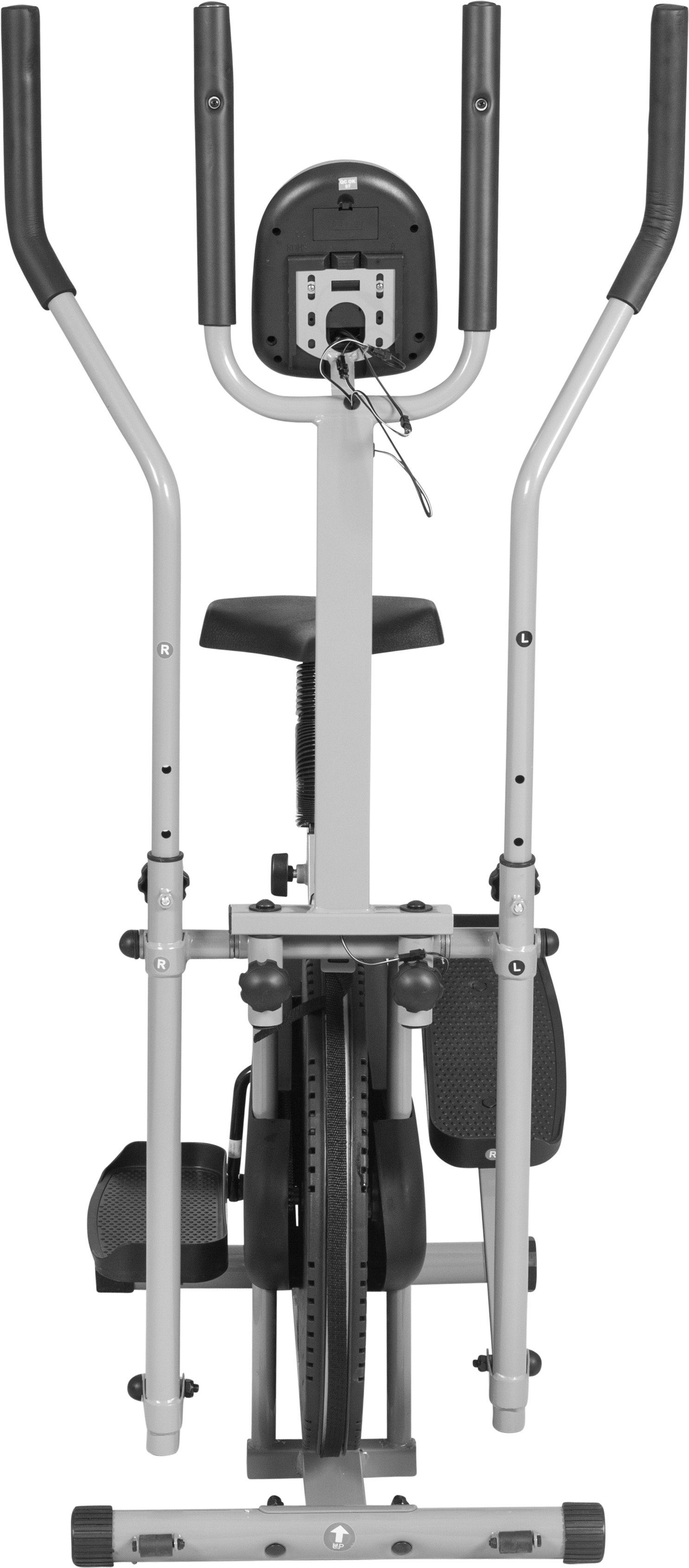 GORILLA SPORTS Crosstrainer mit Trainingscomputer, Pulsmesser, bis 110 kg - Ellipsentrainer (1-tlg)