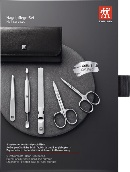 ZWILLING Beauty Classic Nagelpflege-Set - black Maniküre-Set