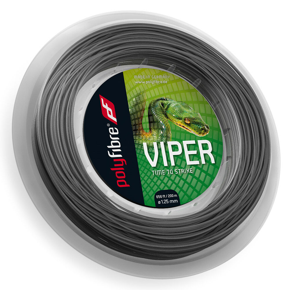 Viper Saitenrolle 200m - Grau