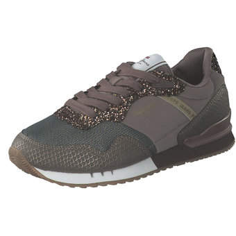 Pepe Jeans London Queen Sneaker in beige