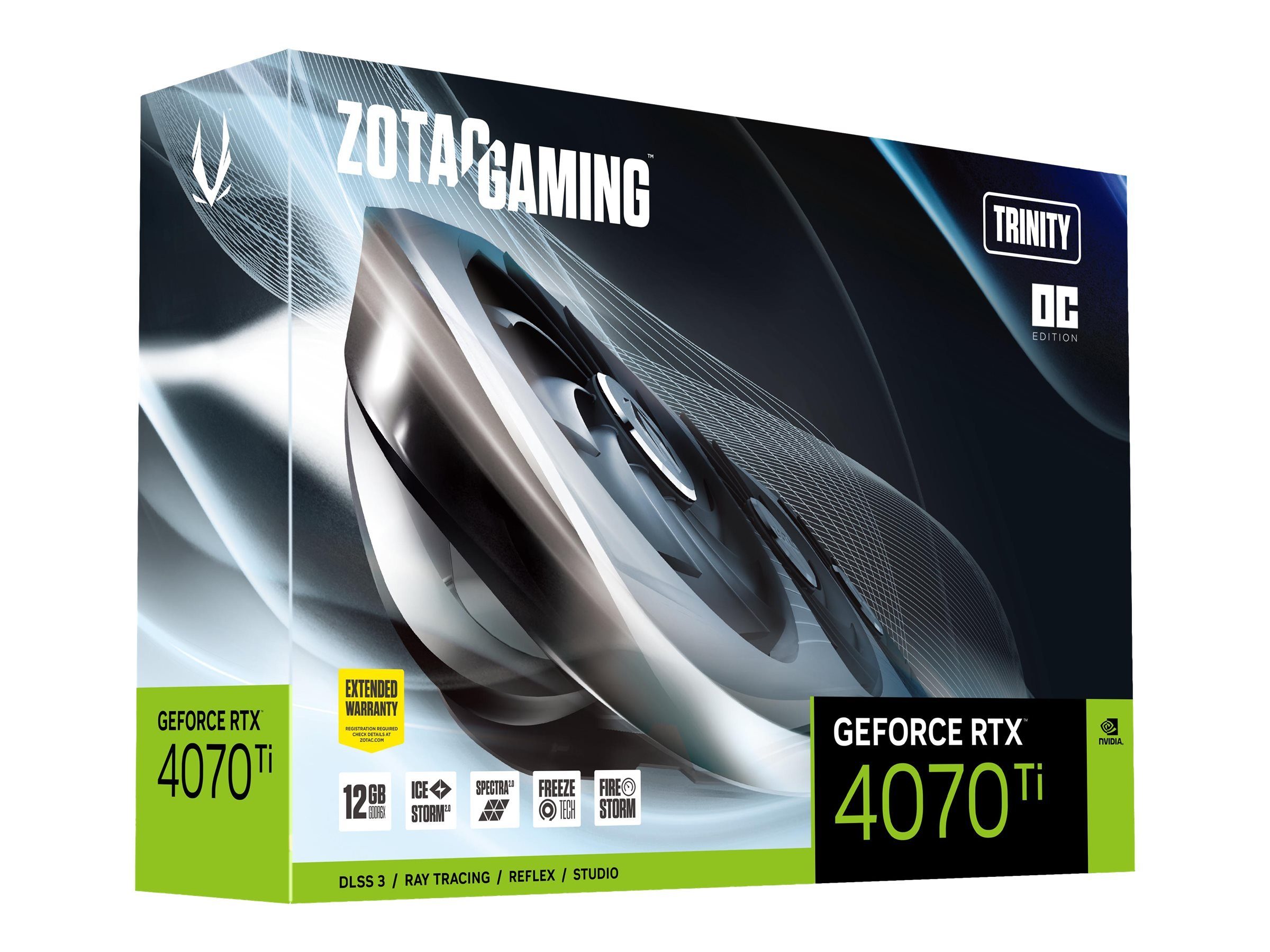 Zotac ZOTAC RTX 4070 TI Trinity OC 12GB Grafikkarte