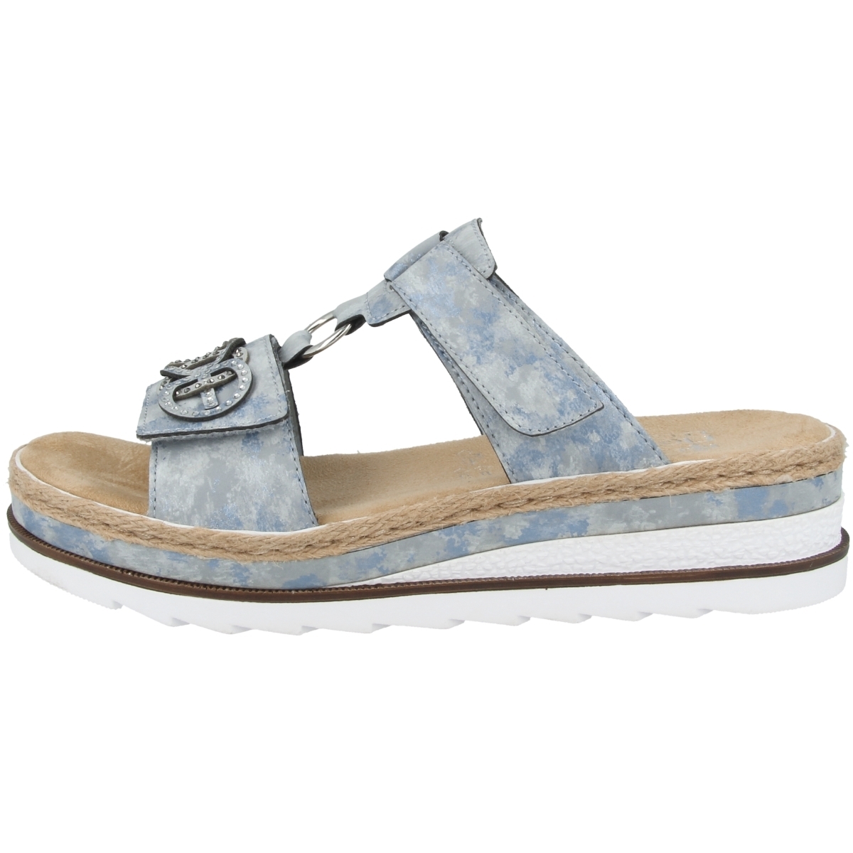 Rieker V7986 Sandale blau