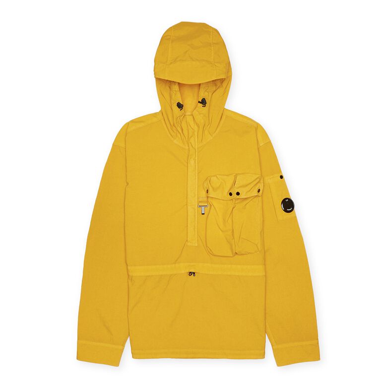 C. P. Company Taylon P Hooded Overshirt nugget gold