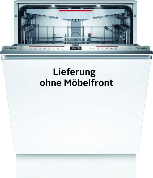 BOSCH vollintegrierbarer Geschirrspüler Serie 6, SBV6ZCX49E, 14 Maßgedecke, XXL-Geschirrspüler