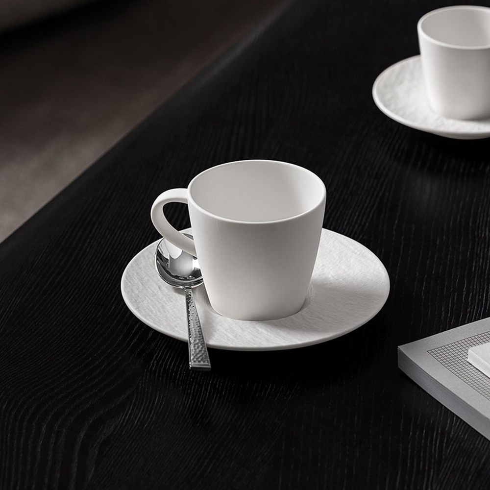 Villeroy & Boch Tasse à café 6 pièces Manufacture Rock blanc Tasse