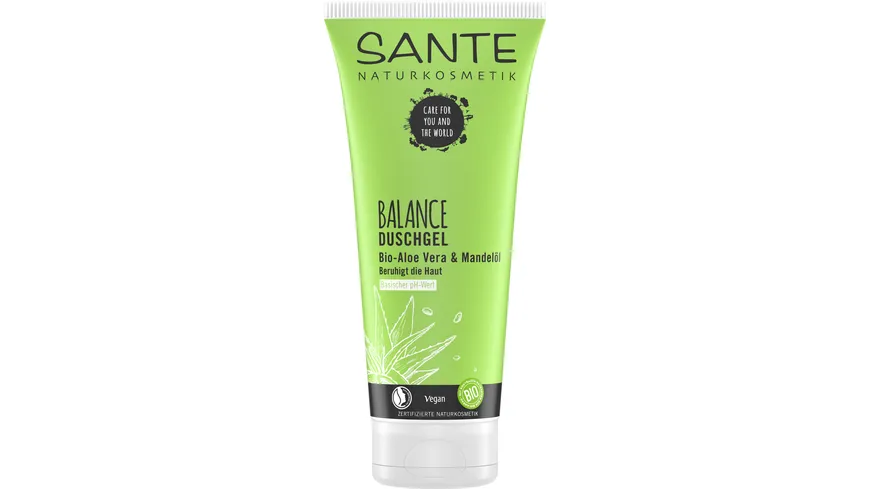 SANTE Balance Duschgel Bio-Aloe Vera & Mandelöl 200 ml