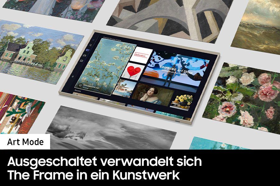 Samsung GQ32LS03CBU LED-Fernseher (80 cm/32 Zoll, Smart-TV, Mattes Display,Austauschbare Rahmen,Art Mode)