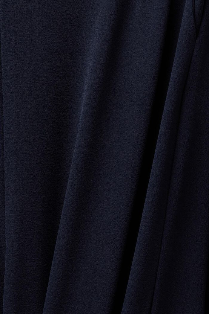 Jumpsuit mit weitem Bein und Spitzenärmeln