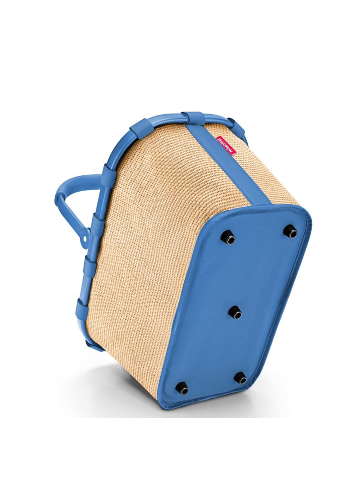 Reisenthel carrybag - Einkaufskorb (frame twist powder blue) in frame raffia blue günstig kaufen onesize
