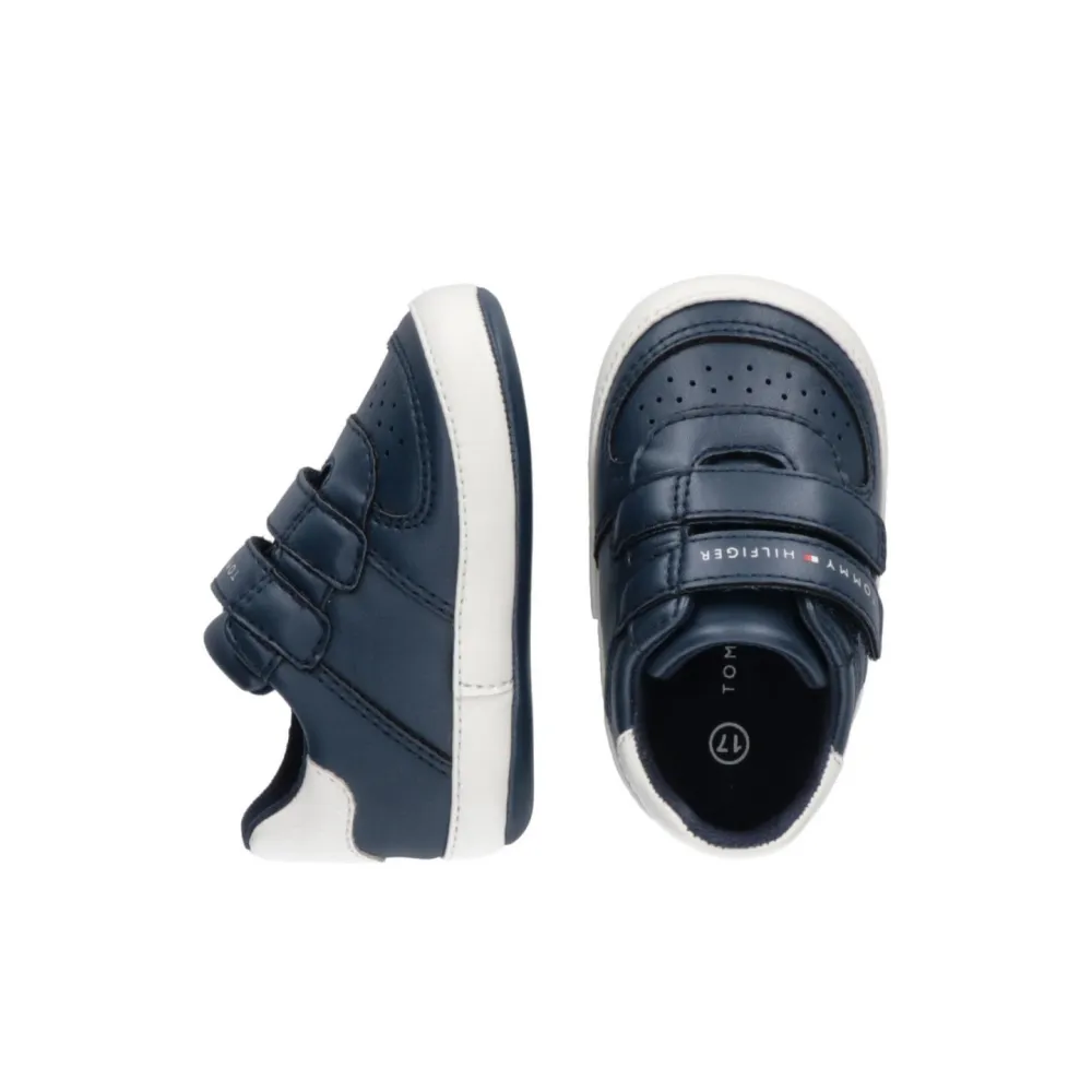Tommy Hilfiger Krabbelschuh T0B4-33090-1433A474 / blau