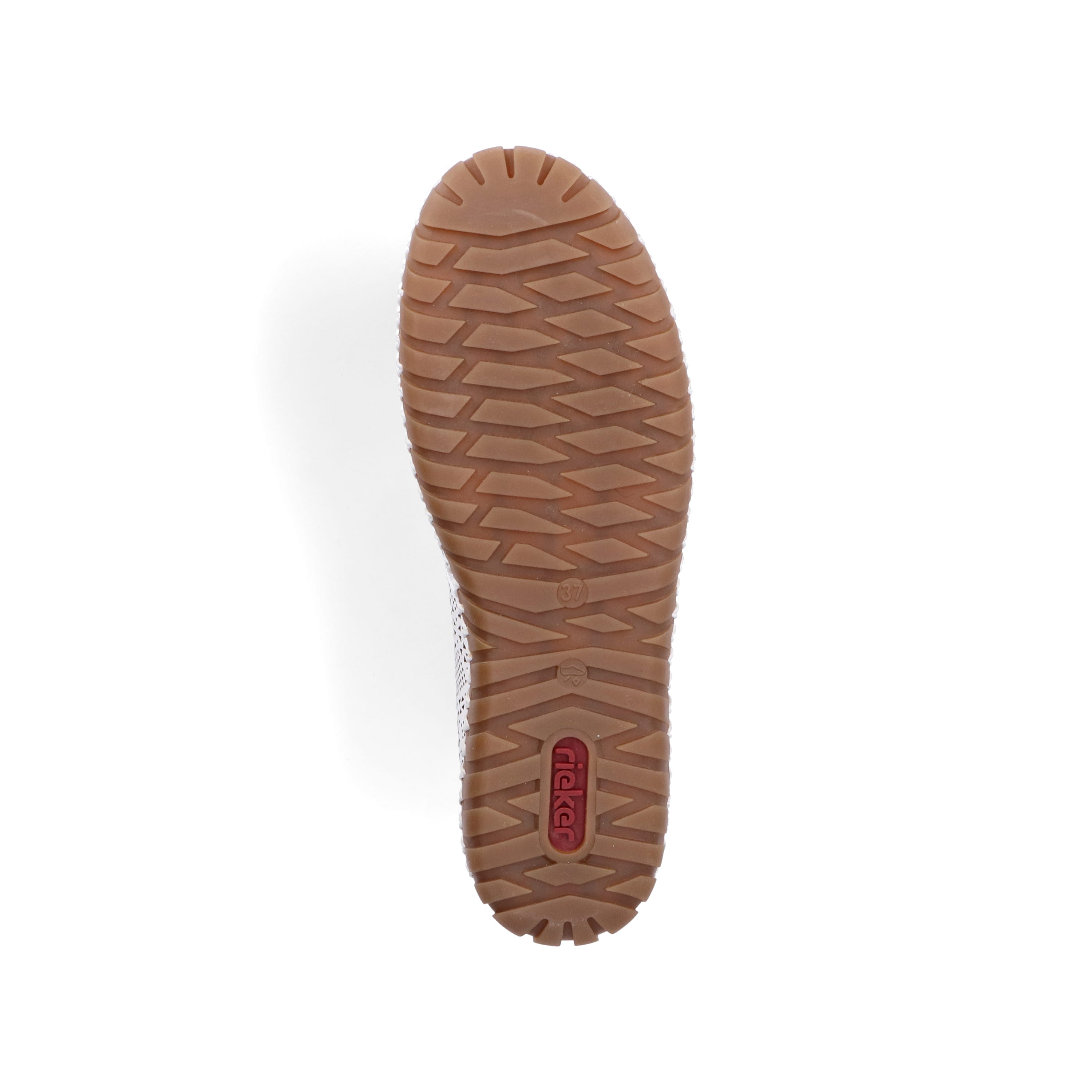Rieker Damen Ballerinas reinweiss