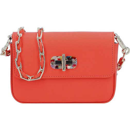 TOMMY HILFIGER Hero Turnlock Mini Bag Schultertasche Leder 16 cm