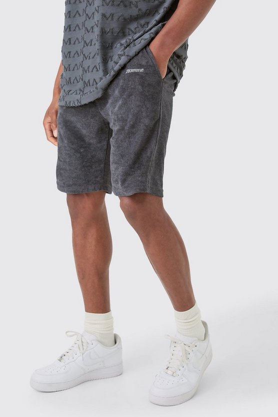 Lockere Frottee Homme Shorts