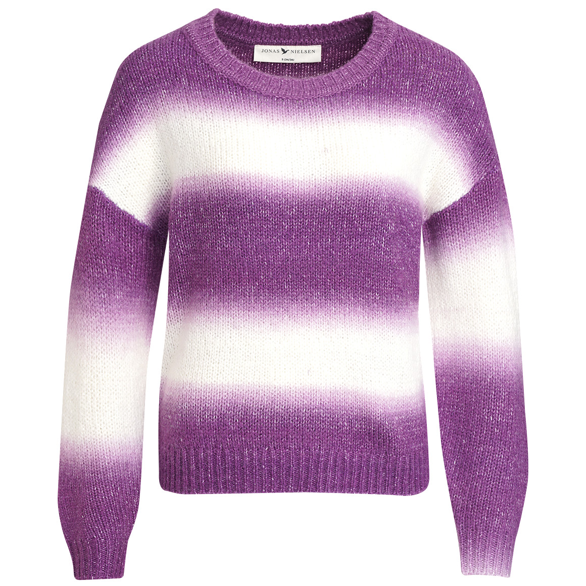 Damen Strickpullover mit Streifen