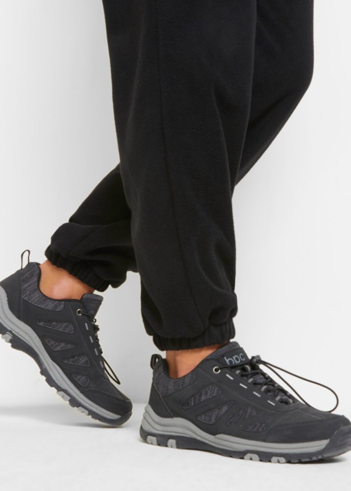 Fleece-Jogginghose, weit geschnitten
