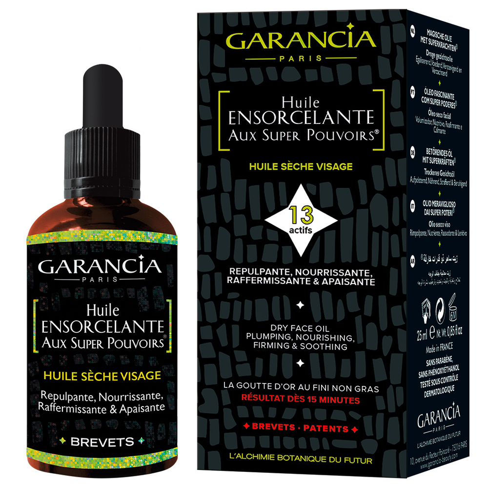 Garancia HUILE ENSORCELANTE AUX SUPER POUVOIRS 25ML HUILE  SÈCHE VISAGE