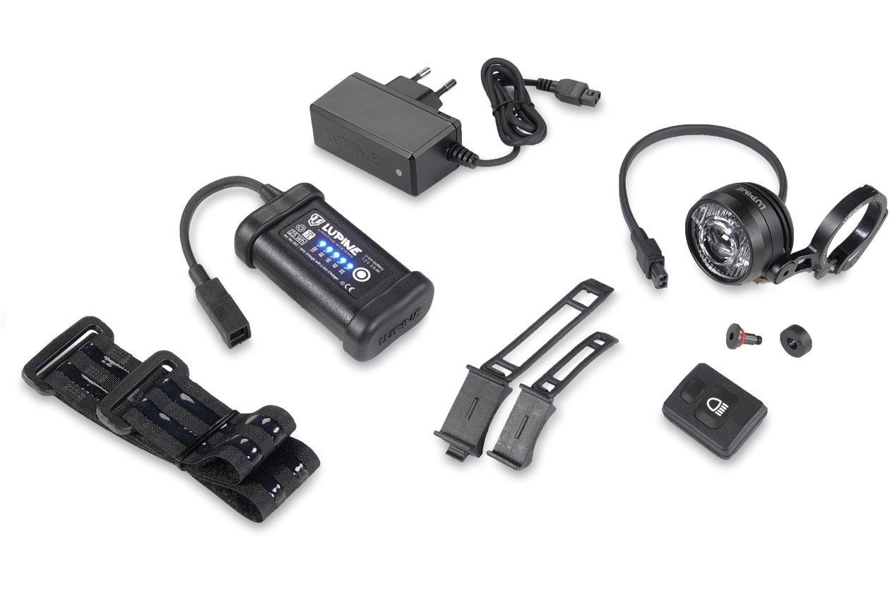 Lupine SL Nano AF 4 Scheinwerfer StVZO mit Akku 3.5 Ah