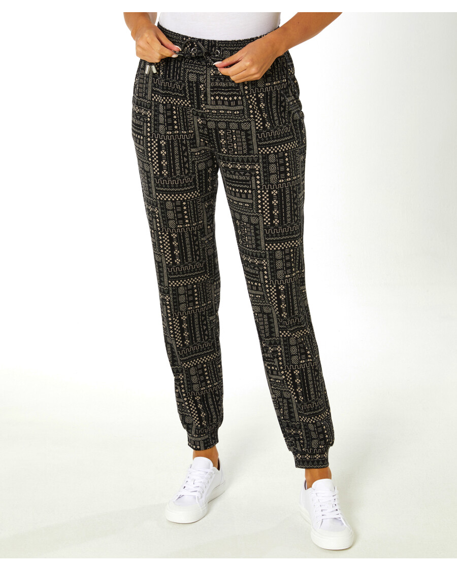 Bedruckte Freizeithose