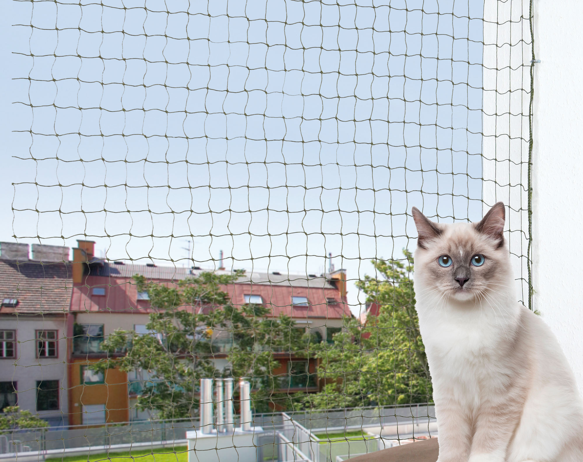 Trixie Schutznetze Trixie Katzenschutznetz Cat Protect 4 m, 3 m