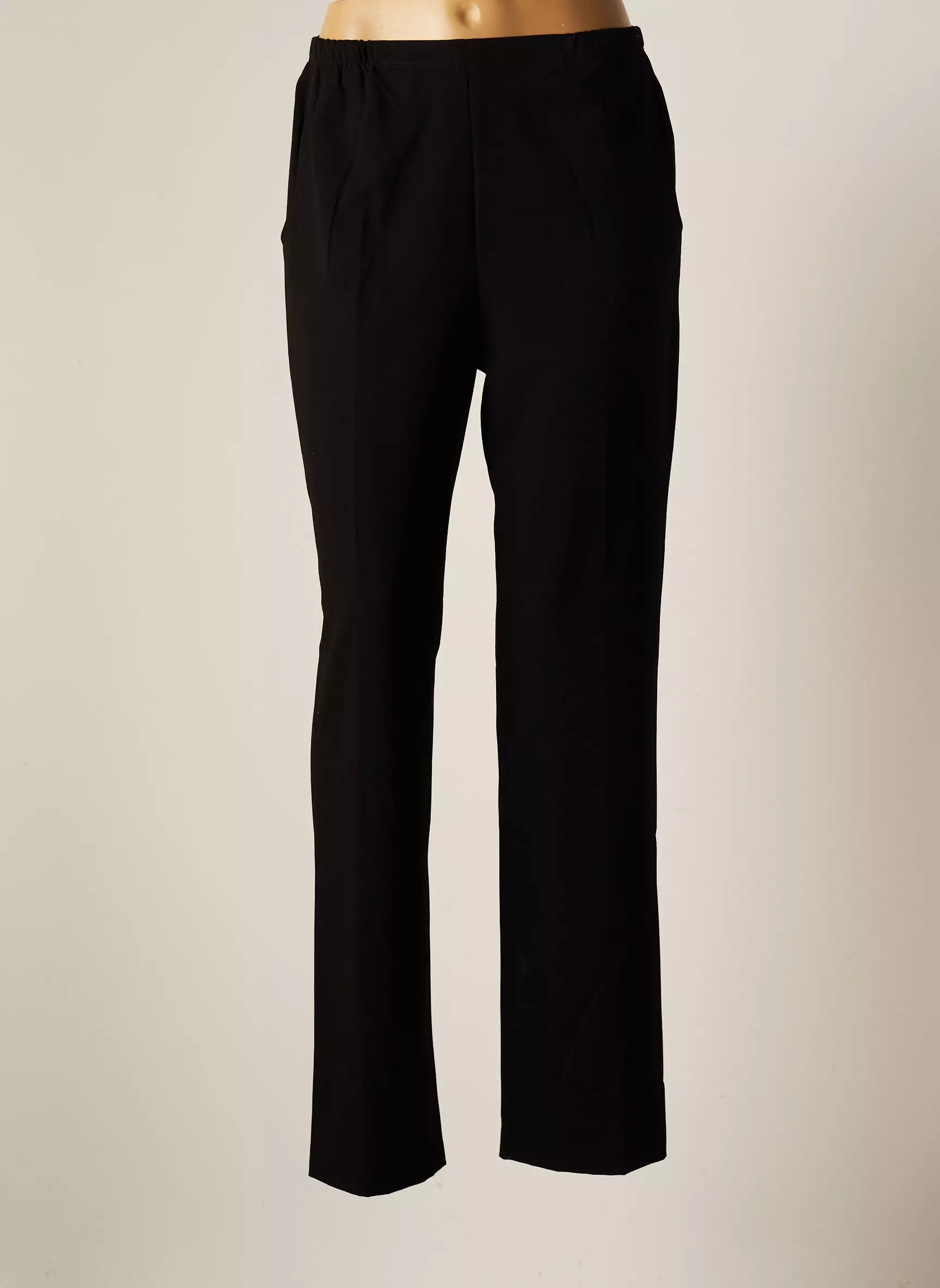 Impulsion Pantalons Droits Femme couleur noir