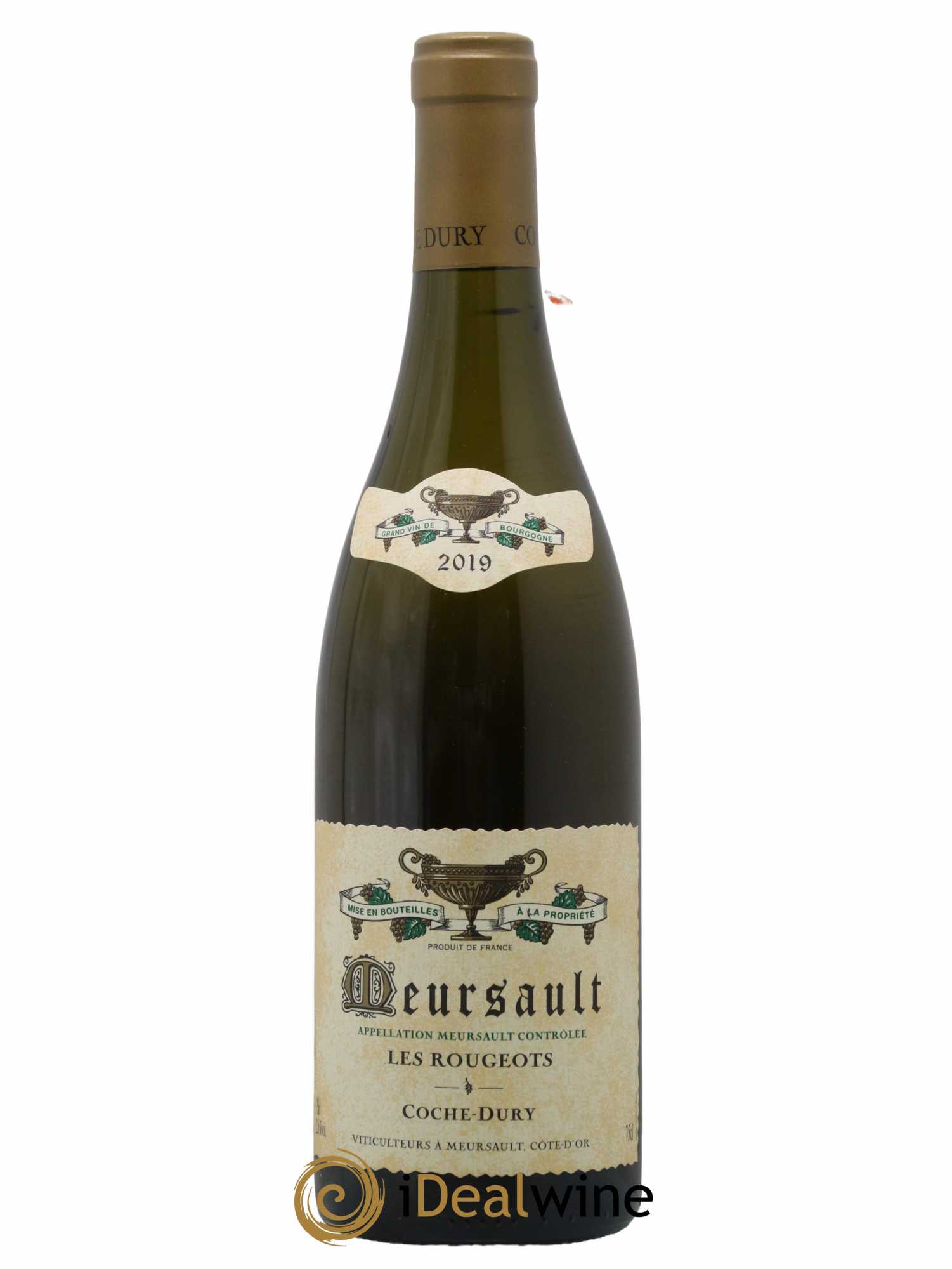 Meursault Les Rougeots Coche Dury (Domaine)  2019 - Lot de 1 Bouteille