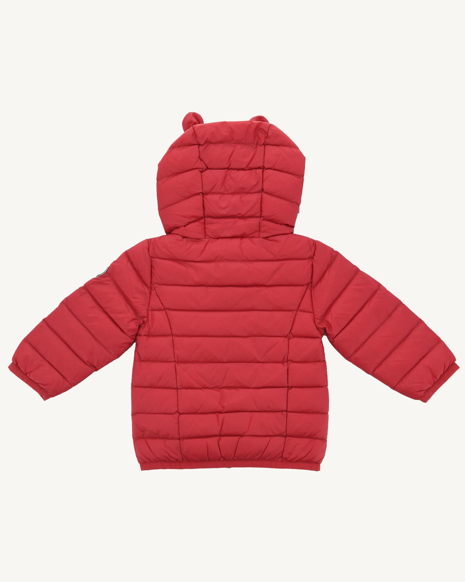 Doudoune à capuche bébé Rouge Mael