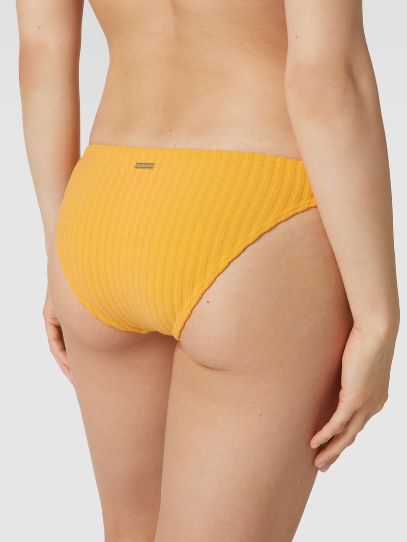 Bikini-Slip in Ripp-Optik Modell 'IN THE LOOP TROPIC' in orange