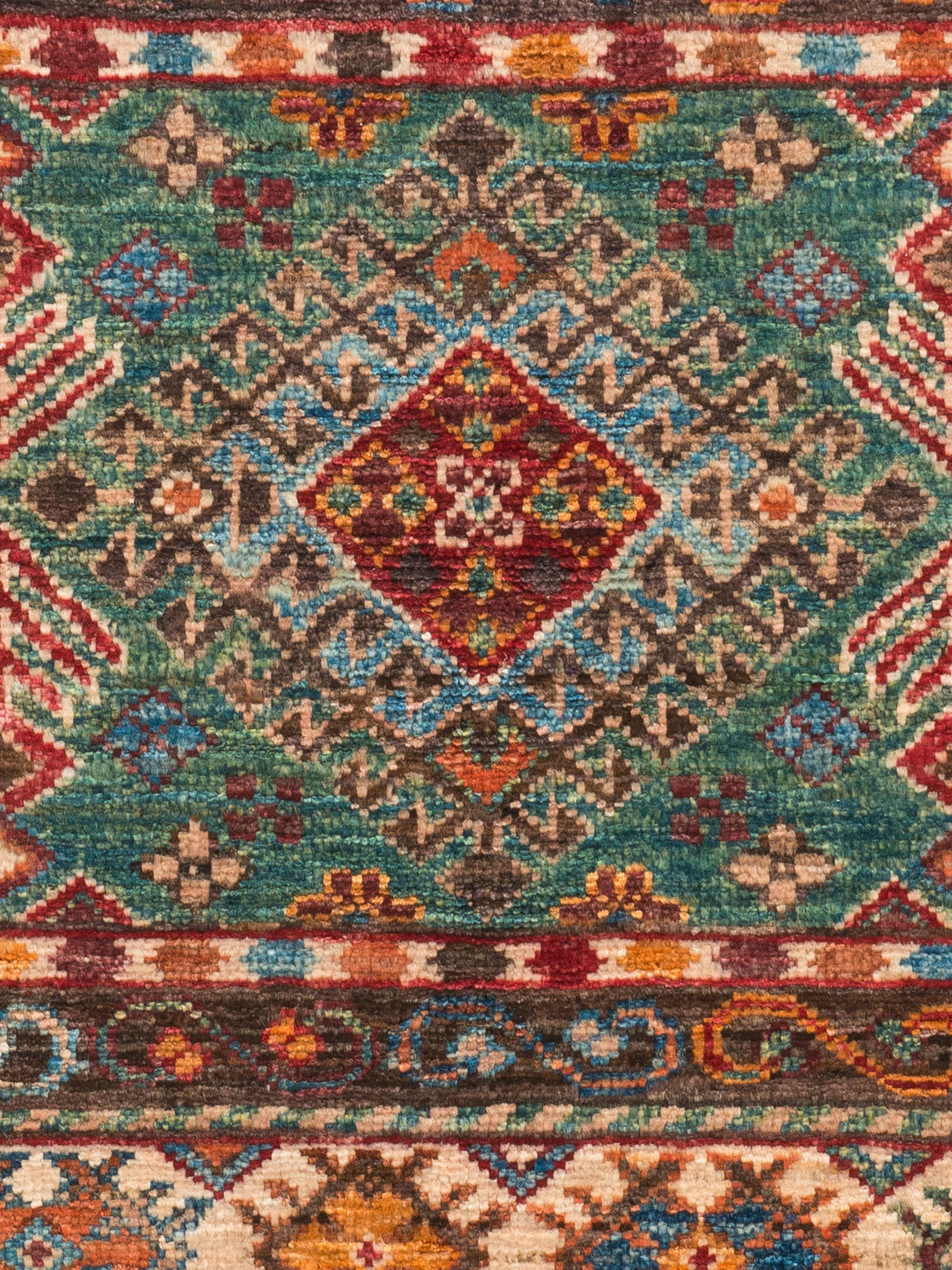 Chobi Schal ca. 83 x 122 cm, Unikat / Einzelstück