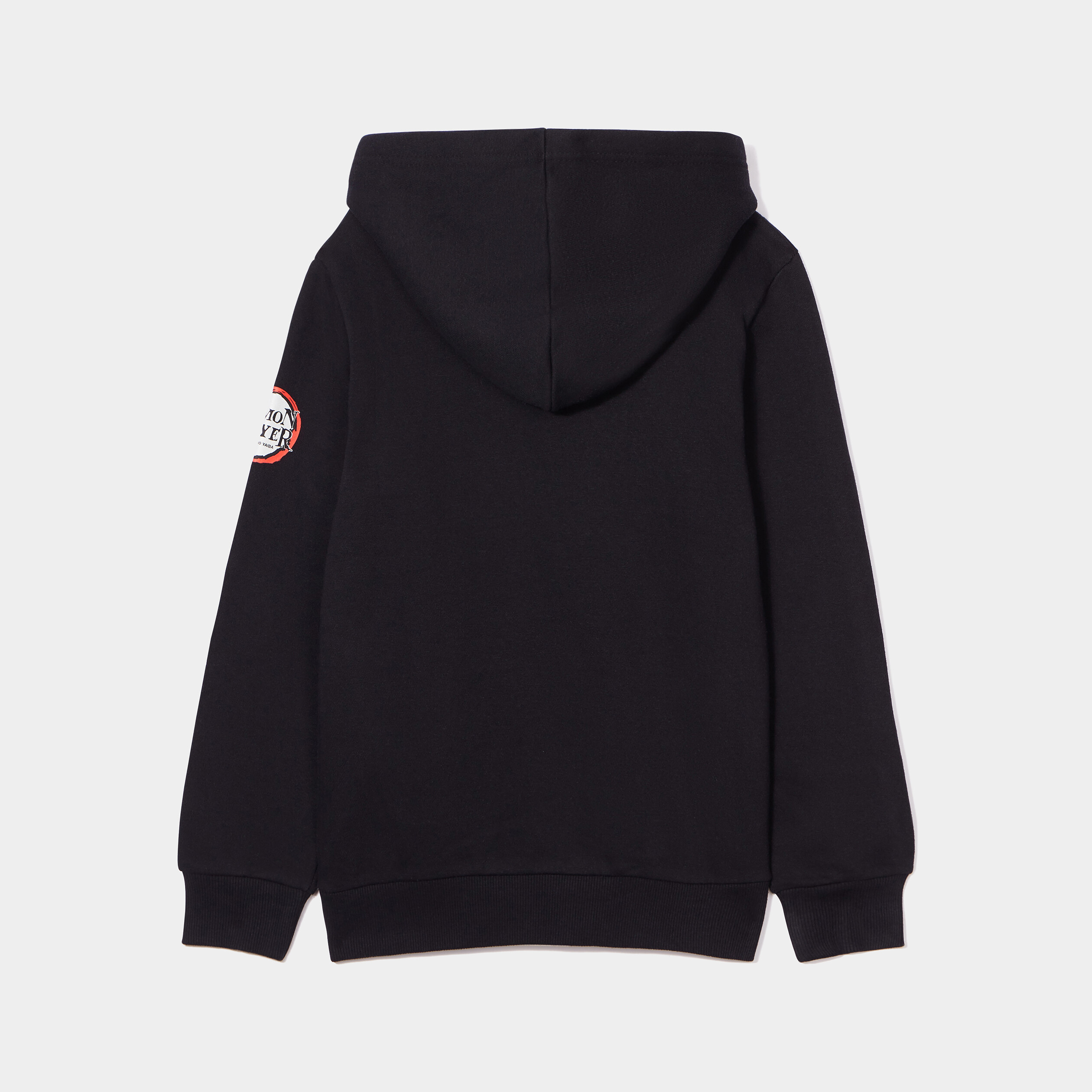 Sweat à capuche hoodie Demon Slayer noir garçon | La Halle